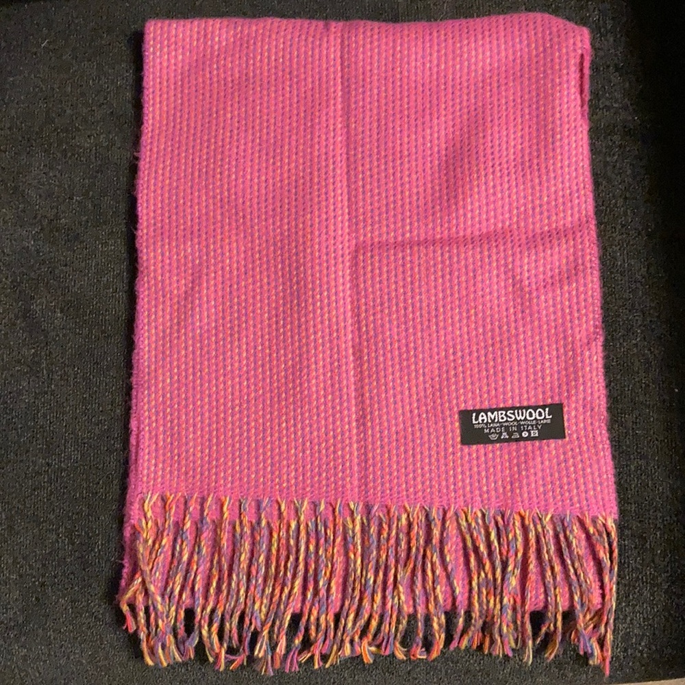 Vintage Italian lambswool scarf